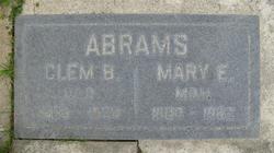Mary Elizabeth <I>Brown</I> Abrams 