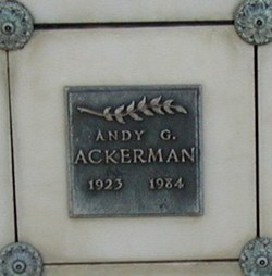 Andy George Ackerman 