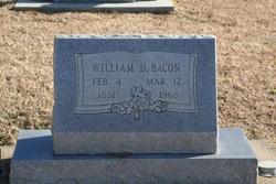 William Dana Bud Bacon 
