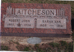 Sarah Ann <I>Stevenson</I> Aitcheson 