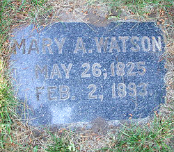 Mary Ann <I>Reeve</I> Watson 