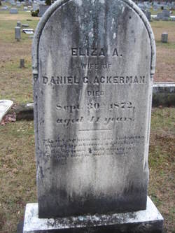 Eliza A. <I>Ackerman</I> Ackerman 