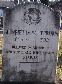 Henrietta Williamson “Ettie” Hepburn 