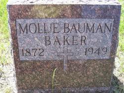 Mollie <I>Bauman</I> Baker 