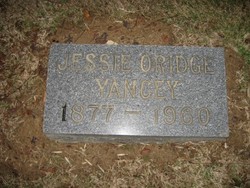 Jessie Oridge Yancey 