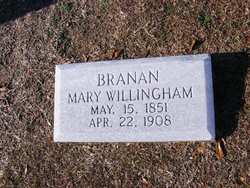 Mary <I>Willingham</I> Branan 