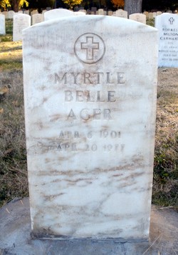 Myrtle Belle <I>Jenkins</I> Ager 