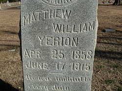 Matthew William Yerion 
