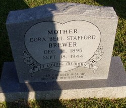 Dora Bell <I>Stafford</I> Brewer 
