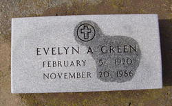 Adeline Evelyn <I>Oller</I> Green 