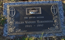 Helen <I>Vaughn</I> Yarborough 