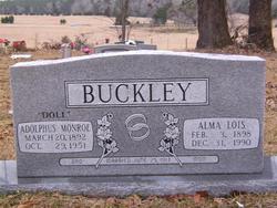 Alma Lois <I>Massey</I> Buckley 