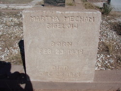 Martha <I>Mecham</I> Bigelow 