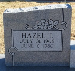 Hazel Inez <I>Johnston</I> Hill 