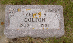 Evelyn A. <I>Burgett</I> Colton 
