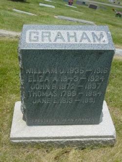 Eliza A <I>Chapman</I> Graham 