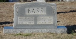 Rev Jesse Wilson Bass 