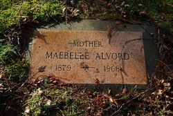 Maebelle Maud <I>Parker</I> Alvord 