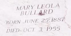 Mary Leola Bullard 