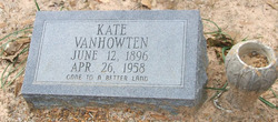 Kate <I>Danford</I> Vanhowten 