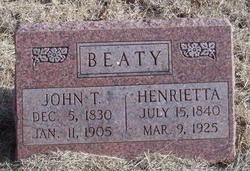 Henrietta <I>Robertson</I> Beaty 