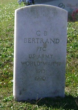 Pvt Cromwell Bert Bertrand 