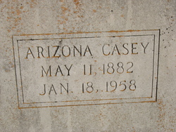 Arizona Mabel <I>Casey</I> Brasel 