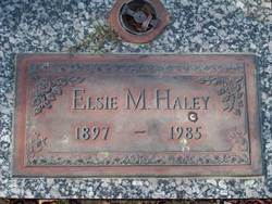 Elsie M Haley 