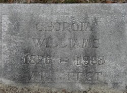 Georgia Williams 
