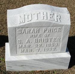 Sarah R. <I>Price</I> Brister 