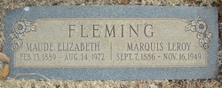 Maude Elizabeth Fleming 