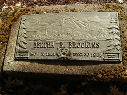 Bertha Rosette <I>Kouns</I> Brookins 