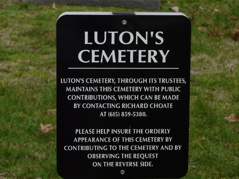 Lutons United Methodist Church Cemetery