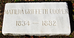 Matilda <I>Griffeth</I> Cooper 