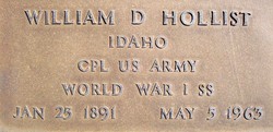 Corp William D. Hollist 