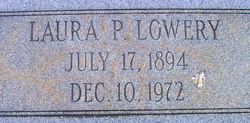Laura <I>Patterson</I> Lowery 