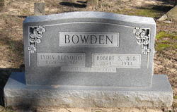 Lydia G. <I>Reynolds</I> Bowden 
