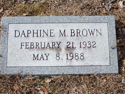 Daphine M Brown 