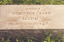 Dorothy <I>Barr</I> Allum 