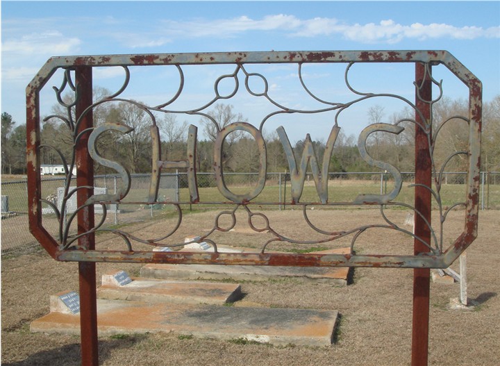 Shows Cemetery