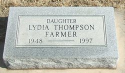 Lydia <I>Thompson</I> Farmer 