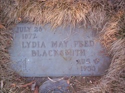 Lydia May <I>Wheeler</I> Blacksmith 