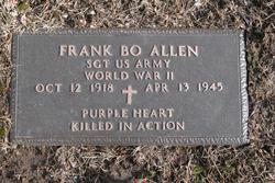 Sgt Frank “Bo” Allen 