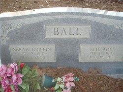 Sarah Ann <I>Griffin</I> Ball 