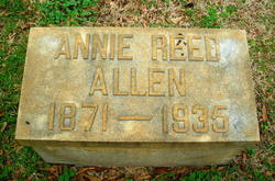 Annie <I>Reed</I> Allen 