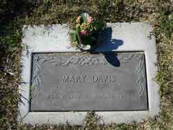 Mary <I>Wyness</I> Davis 