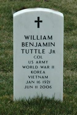 Col William Benjamin Tuttle Jr.
