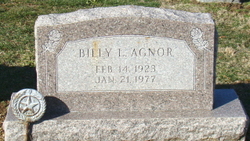William L. “Billy” Agnor 
