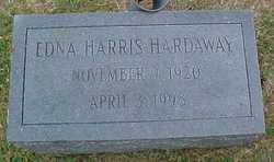 Edna <I>Harris</I> Hardaway 