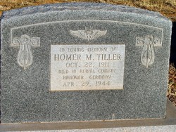 SGT Homer Morris Tiller 